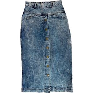 Vintage Whipp Jean Skirt‎